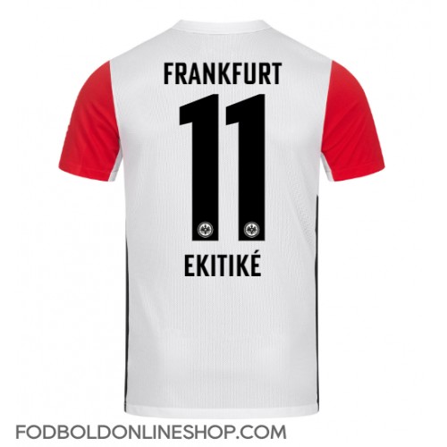 Eintracht Frankfurt Hugo Ekitike #11 Hjemmebanetrøje 2024-25 Kortærmet